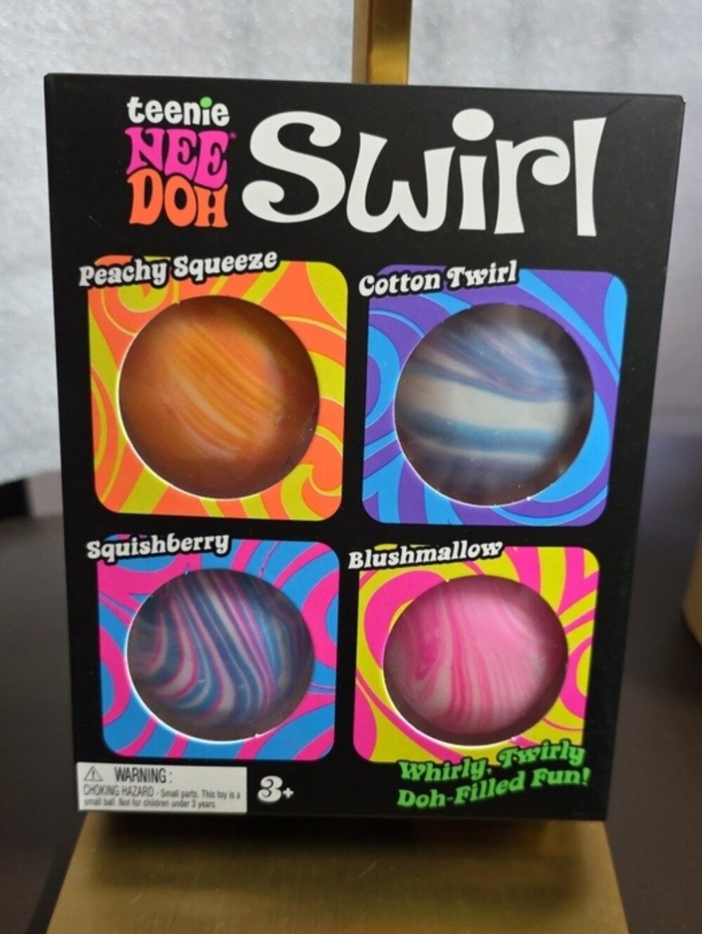 Nee Doh Swirls Nwt Set Of 4